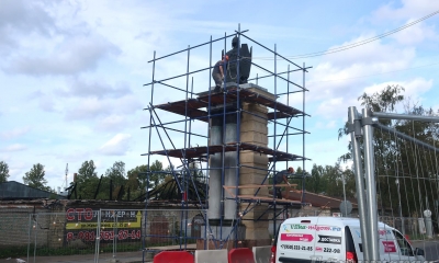 В Гатчине завершили реставрацию Смоленских ворот